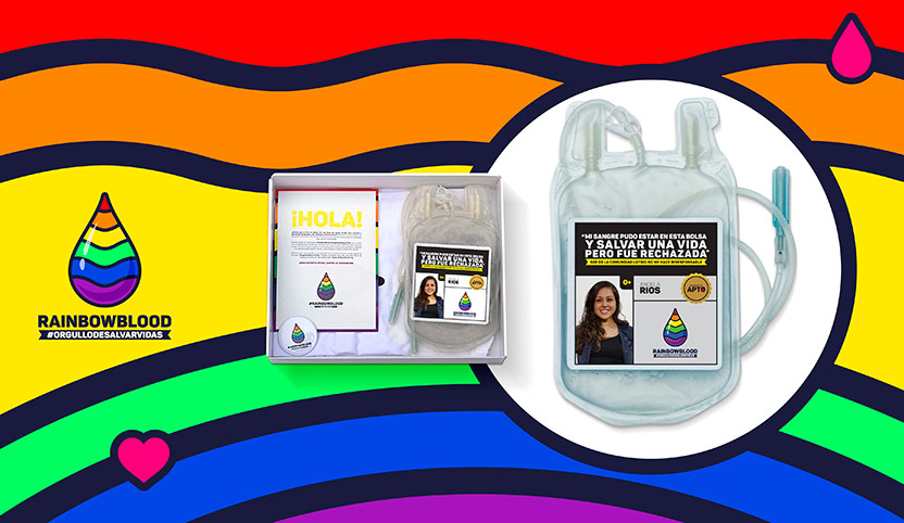 Rainbow blood