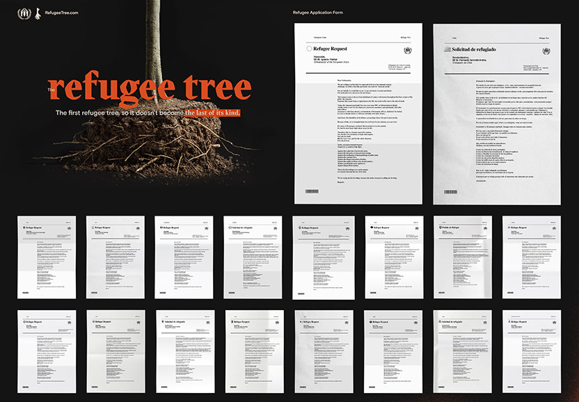 Campaña Climate Reality Brasil - Refugee tree (El Ojo 2020)