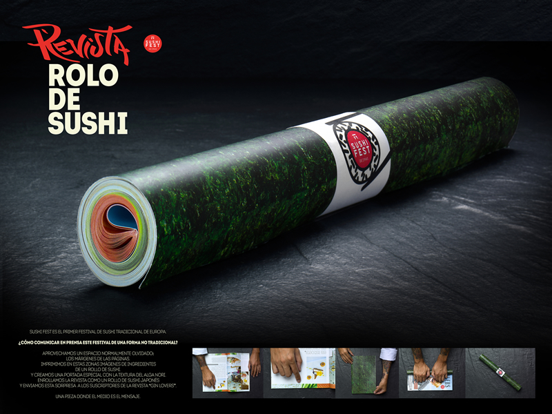 Rolo de Sushi