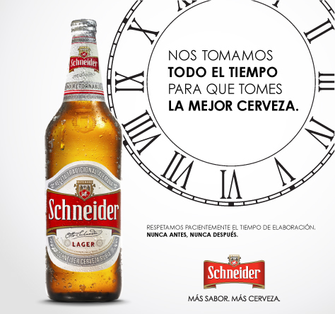 Campaña Cerveza Schneider