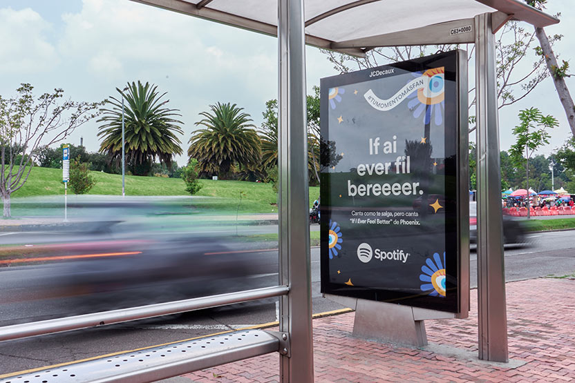 Campaña Spotify - Singing in your english