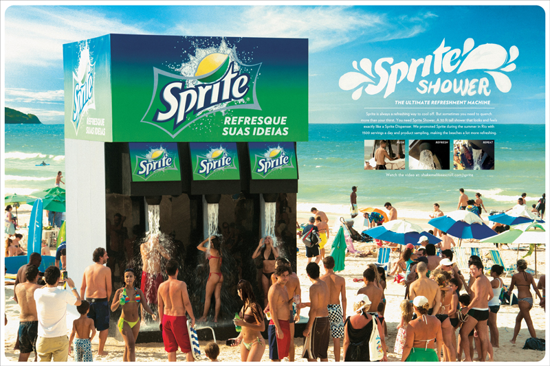 Sprite Shower