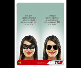 Gráfica - TAM (Y&R Brasil)