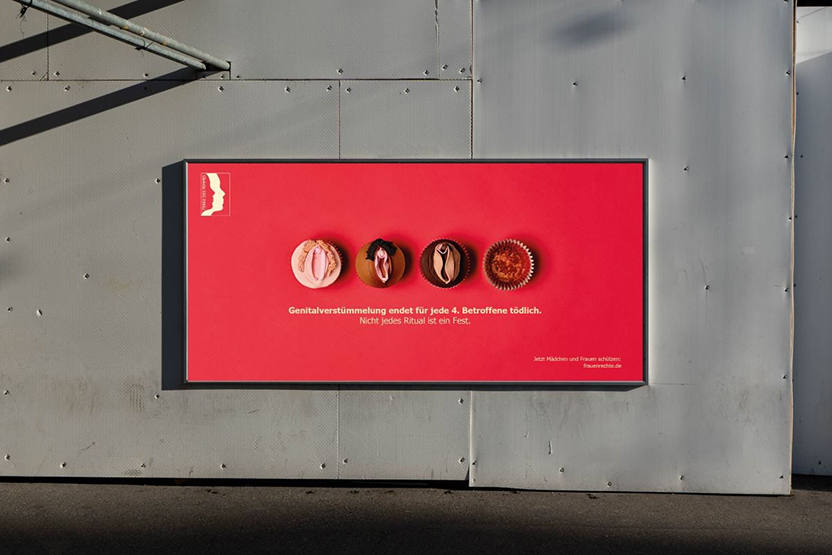Campaña Terre des Femmes - Cutcakes