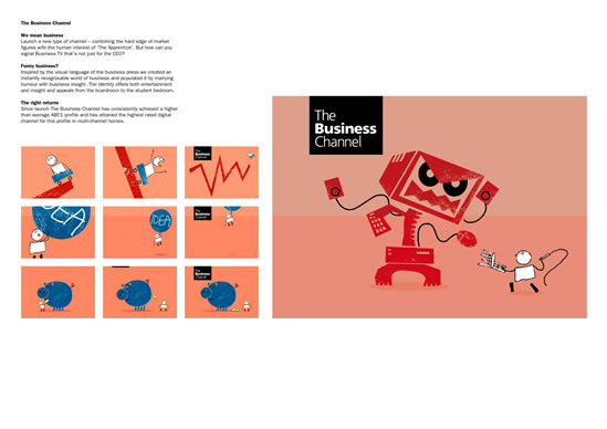 The BusinessChannel Broadcast Identity