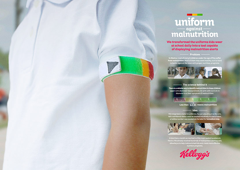 Board Uniform against malnutrition