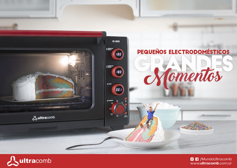Campaña Ultracomb - Pequeños Electrodomésticos, Grandes Momentos