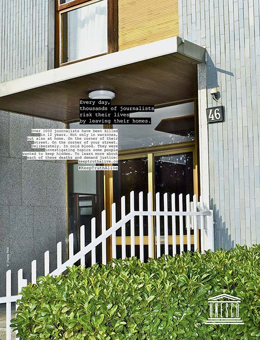 Campaña UNESCO x DDB - The Keep Truth Alive