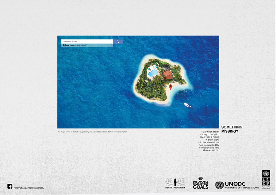 Campaña Dia Internacional Anti-Corrupção 