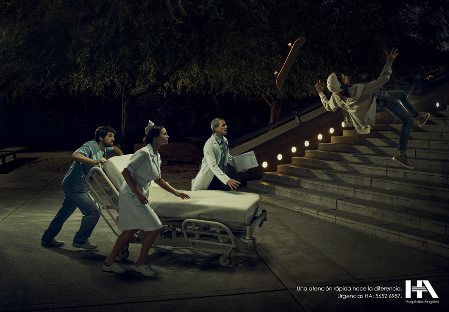 Campaña Urgencias de Hospitales Ángeles