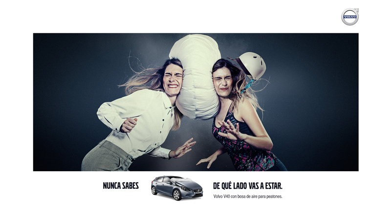 Volvo Airbag Ciclista