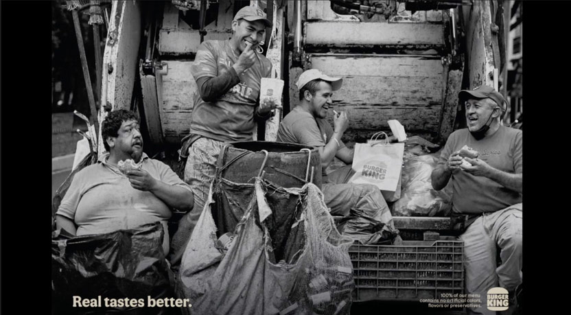 Campaña Burger King - Lo real sabe Mejor