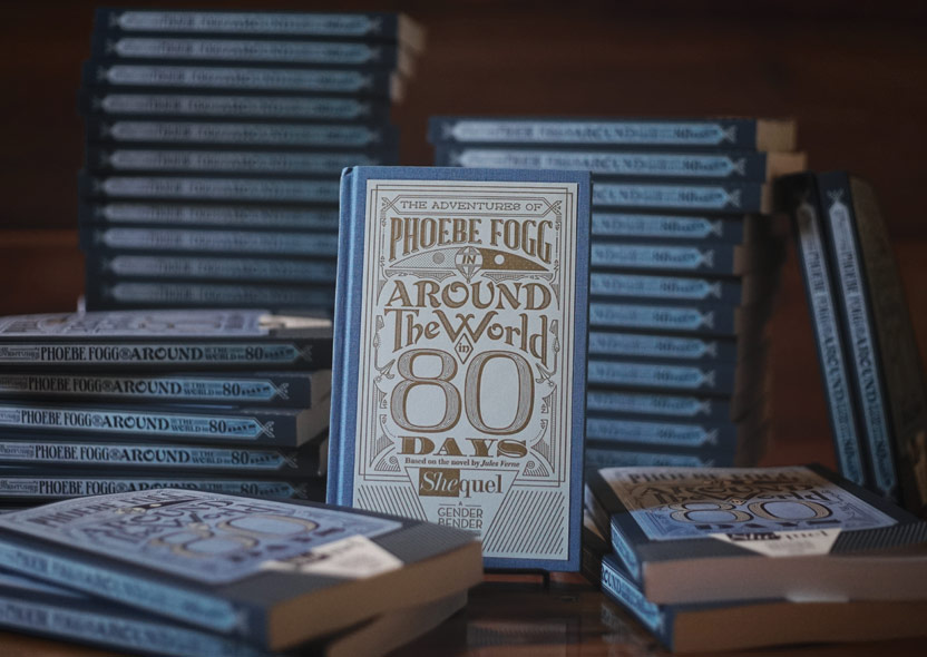 Books - Around the world in 80 days 