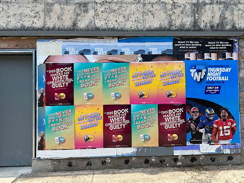 Campaña The Wild Detectives - Banvertising OOH