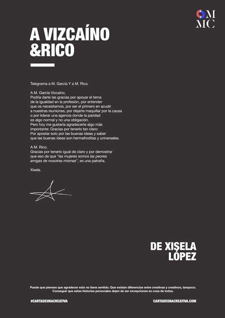 Xise a Vizcaíno & Rico