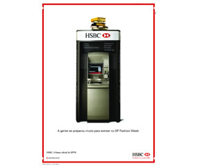Acción - HSBC en SPFW (JWT Brasil)