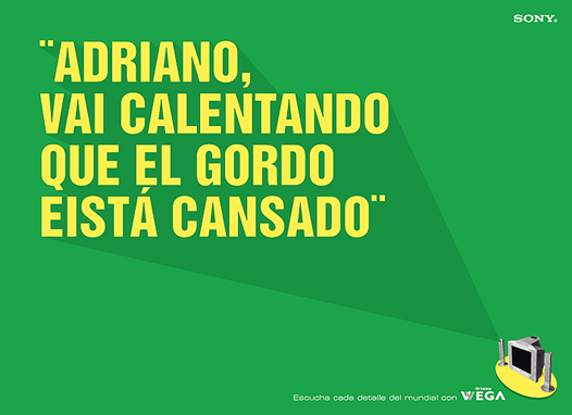 Campaña - Sony Wega (TBWA Perú)