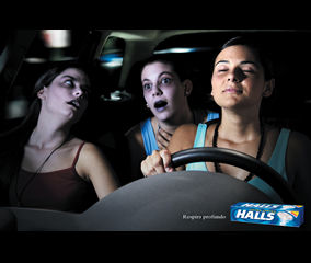 Gráfica - Halls (JWT Costa Rica)