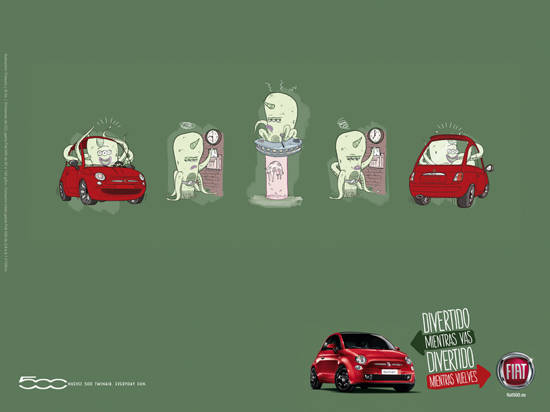 Campaña Fiat 500 España