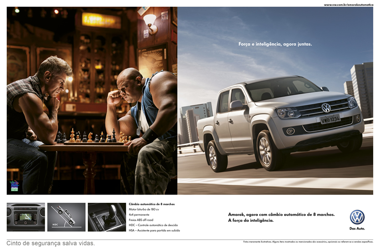 Campaña Volkswagen Amarok Brasil