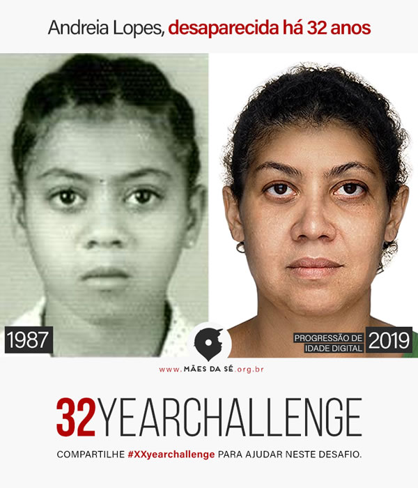 Campaña ONG Mães da Sé - #10yearchallenge