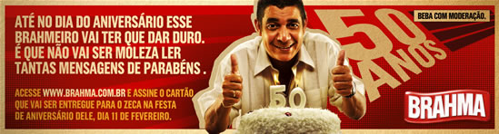 Campaña - Zeca 50 Años Brahma