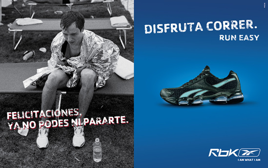 Campaña Reebok Argentina