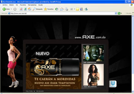 Web - Axe Dominicana