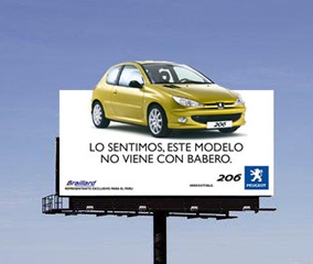 Vía Pública - Fiat (Euro RSCG Perú)
