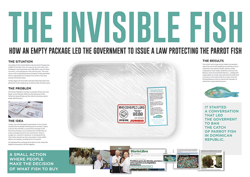 Board - The invisible fish 2019