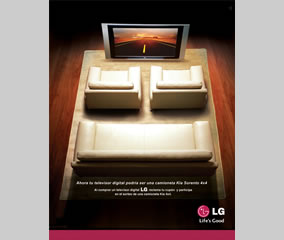 Gráfica - LG (Garwich BBDO Perú)