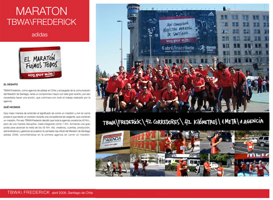 Maratón TBWA\FREDERICK