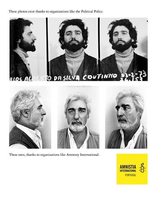 Campaña Amnistia Internacional Portugal