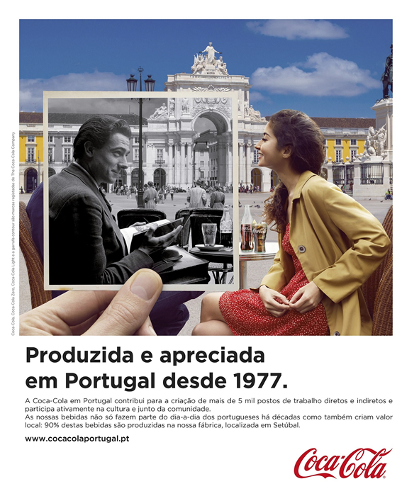Coca Cola 40 años en Portugal