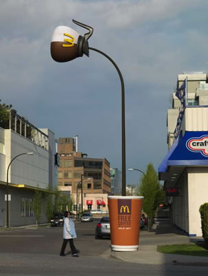 Acción - McDonald’s Free coffee ambient