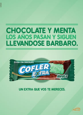Acción Cofler Extra Menta