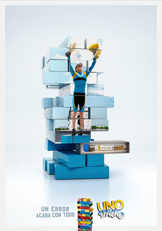 Campaña Uno Stacko - Mattel