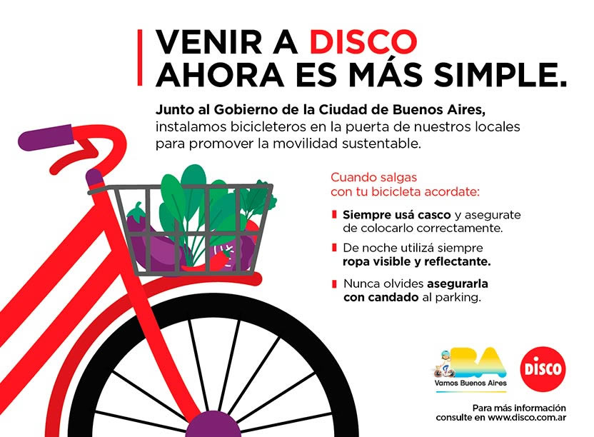 Campaña Disco - Amigos de la Movilidad Sustentable y Segura