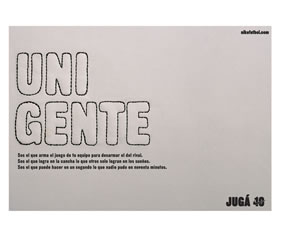 Uni Gente (dorso 4)