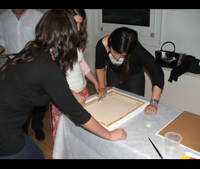 En plena idea de la Obra