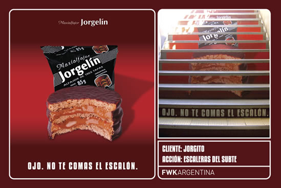 No te comas el escalón