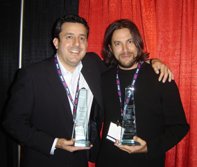 John Gallegos y Favio Ucedo