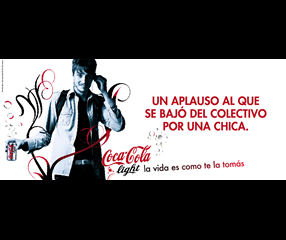 Campaña - Coca Cola Light (Santo Buenos Aires)