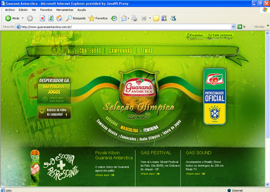 Web - Guaraná Antarctica