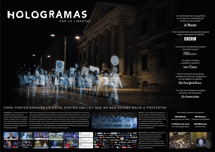 Hologramas por la libertad