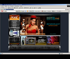 Website - Hotel Axe (Argentina)