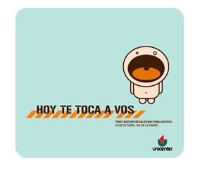 Cartel Baño