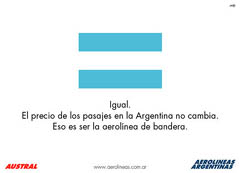 Aerolíneas Argentinas (Via Pública)