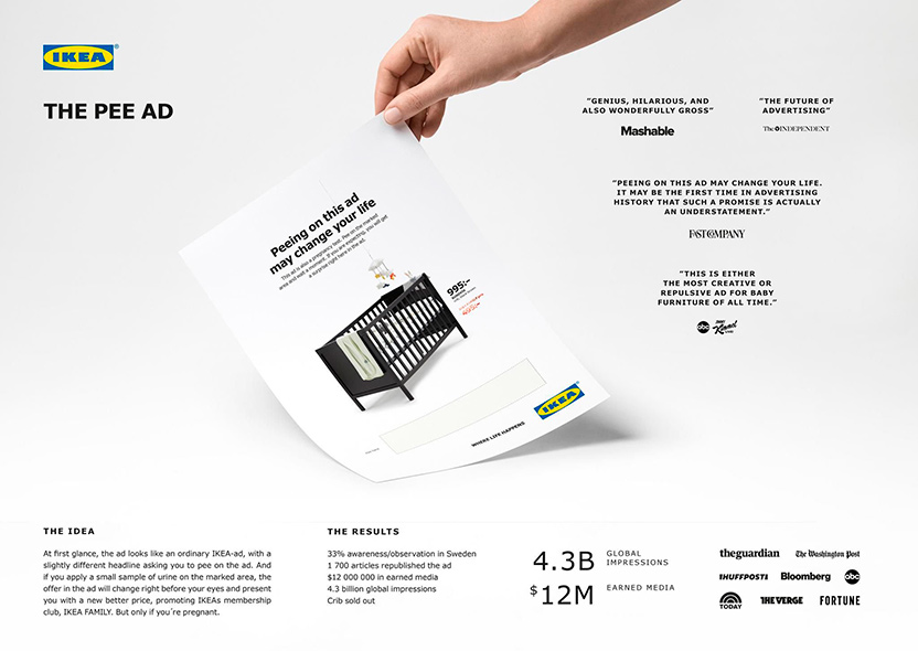 IKEA Pee Ad