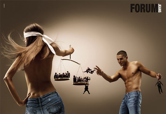 Gráficas - Forum Jeans (Almap BBDO)